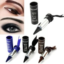 Eyeliner Femmes Fmoky Eyes Eyeliner crayon épais doublure crayon Bold Eyeliner Eyeliner Black Tube à lèvres Lipstickstyle Ribbon Eyeliner 1pcs