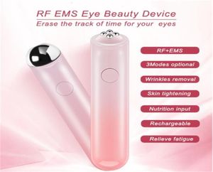 Eyes Massager EMS RF Beauty Device Sage Skin Restanding Relival Nutrition Entrée USB Arrivée rechargeable 2202185933249