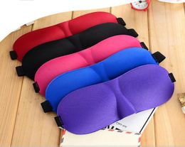 Oogeshade Travel Sleep Eye Mask 3D Traagschuim Gedekte schaduw Cover Sleeping Blindfold2170851