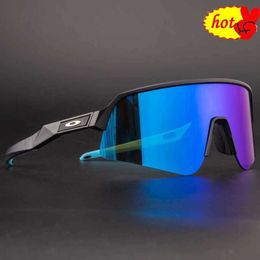 Gafas de sol al aire libre de gafas de gafas UV400 3 lentes Sports Gafas de bicicleta Polarizadas con estuche para hombres OO9465 # 9208 16 16