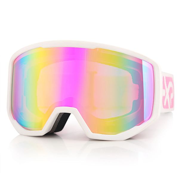Lunettes d'exp vision des lunettes de ski snowboard pour hommes femmes, otg anti-brouillard UV Protection Snow Ggggles