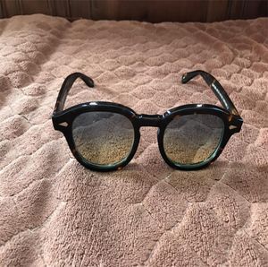 Gafas Johnny Depp Sun Glasses Men Homme Gafas de sol UV400 polarizadas con estuche original degli occhiali oculus con box8189459