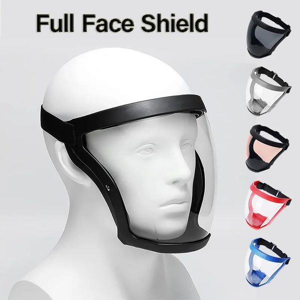 Lunettes de Protection de sécurité transparentes, bouclier facial complet pour outils de cuisine, résistant aux éclaboussures d'huile, masque de lunettes coupe-vent pour Moto et cyclisme