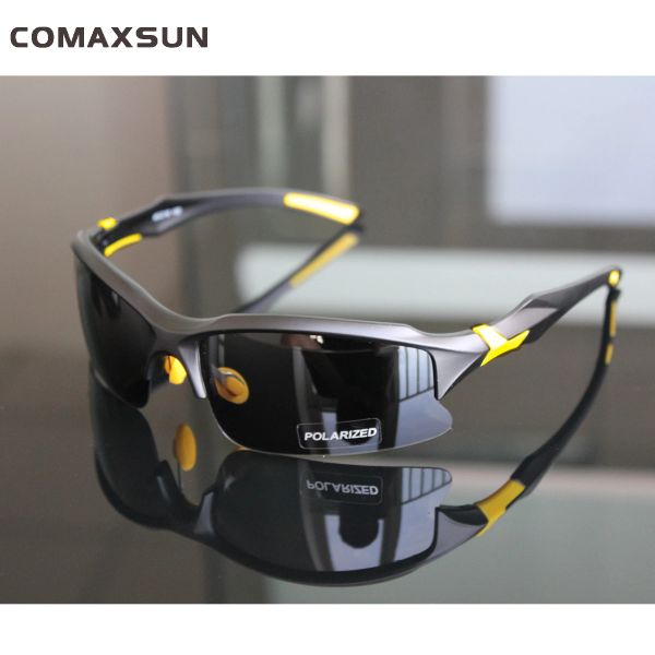 Lunettes COMAXSUN lunettes de cyclisme polarisées professionnelles lunettes de vélo lunettes de sport de plein air lunettes de soleil UV 400 2 styles