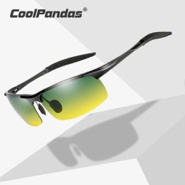 Eyewears CoolPandas Hoge Kwaliteit Zonnebril Voor Mannen Gepolariseerde Fietsbrillen Vrouwen UV400 MTB Racefiets Bril gafas de sol polarizadas