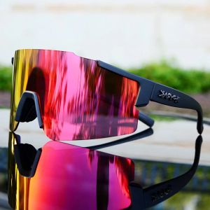 Eyewears KAPVOE Meekleurende Buitensporten Fietsbrillen Mannen en Vrouwen Mountainbike Zonnebrillen Gepolariseerde Rijden UV400 Bril