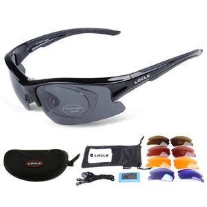 Eyewears LOCLE Professionele fietszonnebril Gepolariseerde fietsbril Road Mountainbike Fietsbril UV400 TR90 Gafas Ciclismo