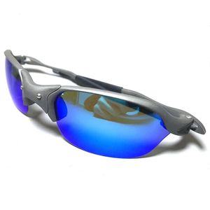 Lunettes de soleil polarisées professionnelles pour cyclisme, Sports de plein air, lunettes de vélo, pêche, monture métallique, gafas ciclismo 51