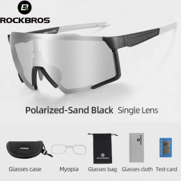 Eyewars Rockbros 2023 Nouvelles verres polarisés photochromiques Ultraligers de lune