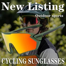 Gafas de ciclismo polarizados de gafas Uvex Gafas de sol en bicicleta UV400 Cami para bicicleta de montaña