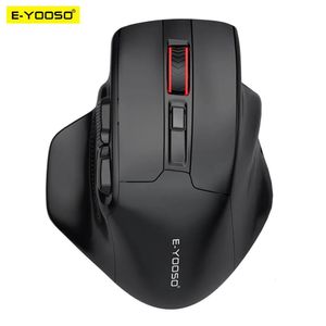 Eyooso x31 USB 24g Gaming sans fil grande souris pour les grandes mains PAW3212 4800 DPI 5 Boutons Gamer MICE ordinateur ordinateur portable PC 240419