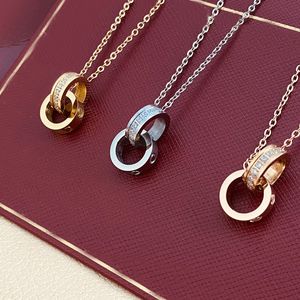 Eyx0 Hanger Kettingen Ring Houder Ketting Goud Gevulde Sieraden Liefde Vrouwen Mannen Ketting Aangepaste Groothandel Luxe Gepersonaliseerde Gift Handgemaakte Initial Ne