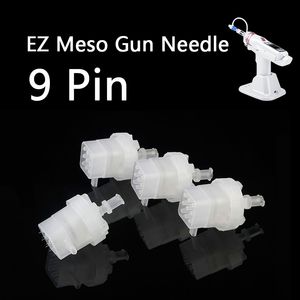 EZ Meso Gun Needle 9 Naalden Tips Negatieve drukcartridges voor EZ Vacuum Mesotherapie Pistool Injector