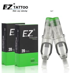 Aiguilles de cartouche de tatouage EZ Revolution Magnum 0.30mm 0.35mm pour stylo Machine Ratory RC1205M1-2 RC1207M1-2 RC1215M1-2 20 pièces par lot 240227