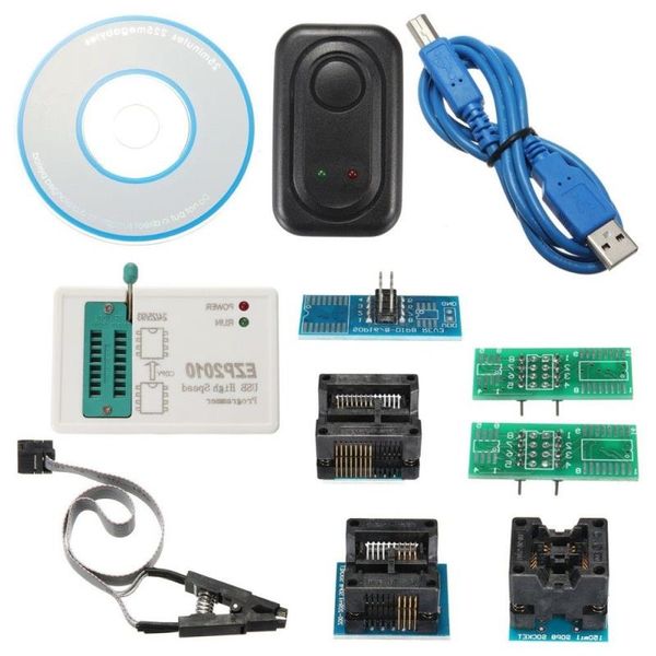 Freeshipping EZP2010 Câble USB EEPROM haute vitesse SPI BIOS Programmeur Support CD Socket 24Cx 25Cx 93C Circuits intégrés Set Active Com Egwl