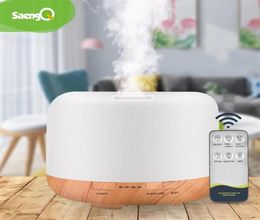 Ezsozob Humidificateur Saengq Arôme électrique Diffuseur Air Humidificateur 300 ml 500 ml 1000 ml Ultra Cool Maker Fogger LED Essentia291r5991314