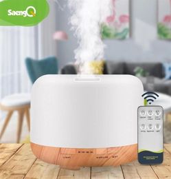 Ezsozoc Bevochtiger Saengq elektrisch aroma Diffuser Air Hevluider 300 ml 500 ml 1000 ml Ultra coole mistmaker Fogger LED Essentia253C9013095