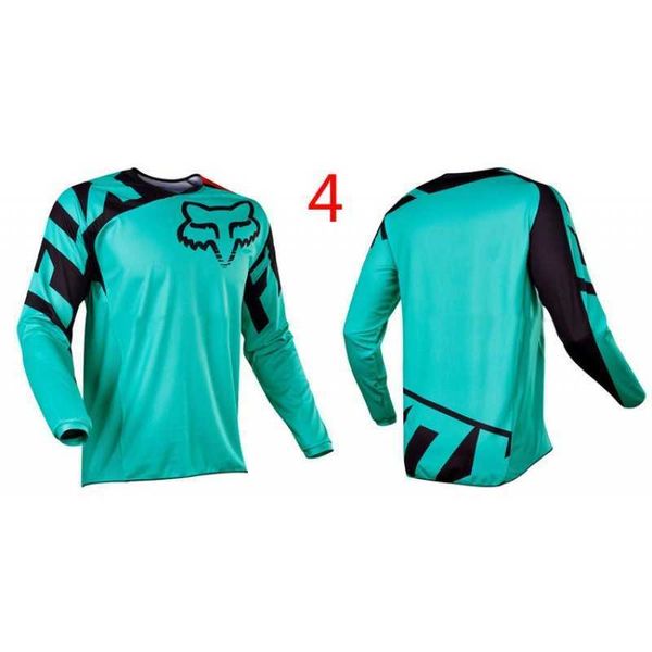 F speed down – combinaison de moto de cross-country, combinaison de course à manches longues, vêtements à séchage rapide, chemise respirante à col ras du cou