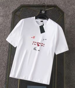 f000enle Heren Designer Band T-shirts Mode Zwart Wit Korte Mouw Luxe Brief Patroon T-shirt maat XS-4XL # ljs-18