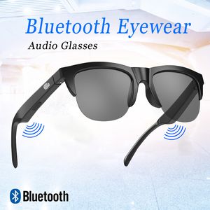 F06 F07 F08 Lunettes intelligentes hautes Télécommande Étanche Sans fil Compatible Bluetooth 5.0 Appels mains libres Musique Audio Lunettes de soleil ouvertes