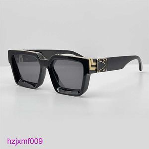 F0jp Gafas de sol de lujo Vintage 11 Millonarios Diseñador para hombres Mujeres Mujer Heatwave Ladies Material engrosado Marco de gafas de moda