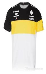 F1 2020 polyester séchage rapide T-shirt à manches courtes T-shirt de sport col rond costume d'équipe costume de course reddition rapide séchage rapide 6229651