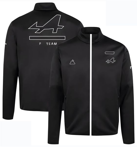 Veste à capuche de l'équipe F1 2022-2023, sweat-shirt de course de pilote de Formule 1, coupe-vent, automne et hiver, chaud, coupe-vent, fermeture éclair, 281a