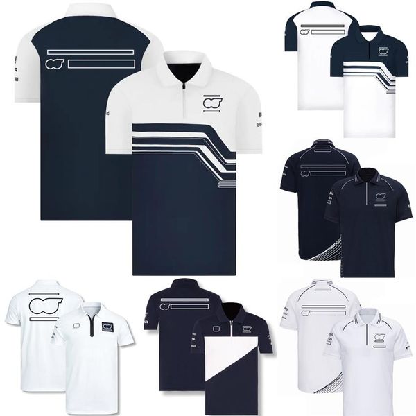 Polo del equipo F1 2022-2023, camiseta de carreras de Fórmula 1 para hombre, camiseta de manga corta con solapa, camiseta informal de verano para hombre y mujer, camiseta de Motocross Jer2304