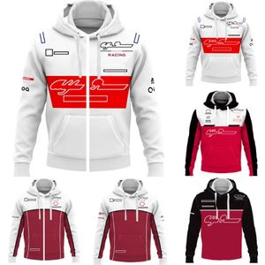 F1 2023 Team Formula 1 Fashion Racing Sweat à capuche Unisexe Survêtement Pull Garçon Veste Grande taille