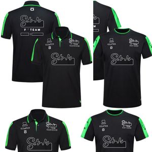 F1 2024 Team Polo Shirts T-shirt Formule 1 Teamwear T-shirt Men Driver Racing Ademende polo kraagtrui T-shirt unisex