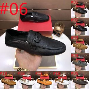 F1/21Model Nieuwe Designer Loafers Men Schoenen Leer Solid Color Classic Casual Banquet Wedding Party Dagelijkse Fringe Fashion Luxurys Dress Shoes met gratis verzending