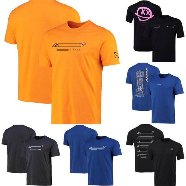 F1 Driver T-shirt Formula 1 Racing Team T-shirts à manches courtes Fans de voiture T-shirt de sport Summer Men's Oversized Breathable Tops205c