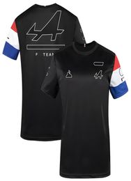 F1 Tshirt Driver 2022 New Team Uniforme Men039s ShortSleeved Racing Cost Casual Round Necd Tshirt Plus Taille peut être personnalisée 7049015