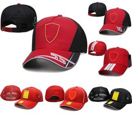 F1 Capaces de conductores Fashion Fashion Bordery Baseball Fórmula 1 Hombres Mujeres Sol Sun Fans Paps Trucker sombreros