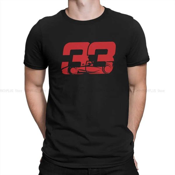 F1 FIA Fórmula 1 Campeonato Mundial Hombre Camiseta 33 Diseño Moda Poliéster Camiseta Sudaderas Gráficas Nueva Tendencia