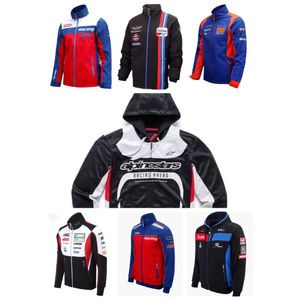 F1 Formule 1 veste de course sweat-shirt même style personnalisation Logo de voiture vestes de broderie complète Style universitaire vestes de moto rétro bn