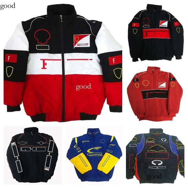 Veste de course F1 formule 1, vêtements d'hiver en coton avec Logo entièrement brodé, vente ponctuelle 559