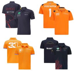 F1 Formule 1 Racing Polo Suit New Team ShortSleeved Shirt avec la même personnalisation6687797