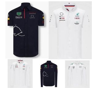 T-shirt à revers de l'équipe d'été de chemise de course F1 Formule 1 avec la même personnalisation