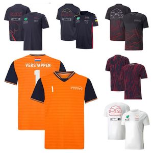 F1 Formule 1-race-T-shirt teamshirt met korte mouwen met dezelfde gewoonte