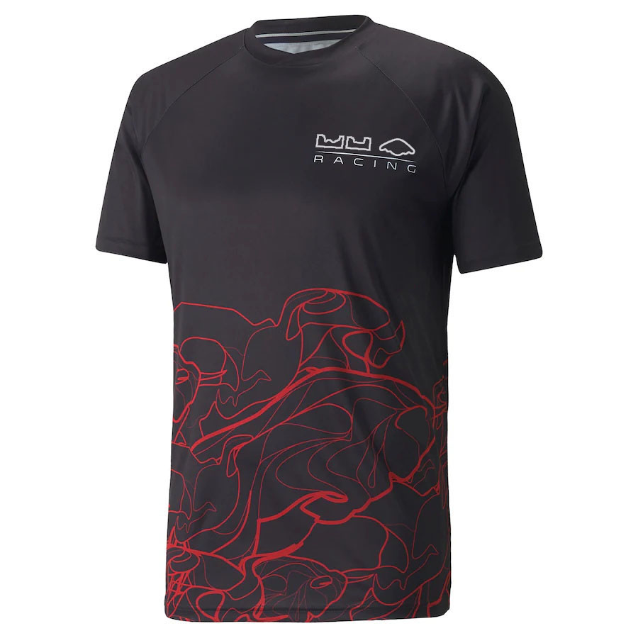 F1 Fórmula 1 mesmo terno de corrida de verão masculino e feminino ternos de equipe personalizados camisas de fãs