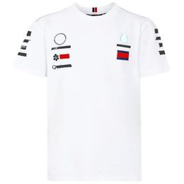 F1 Formula One Championship Racing Team Ropa de trabajo Motociclismo Poliéster Secado rápido Casual Manga corta T se puede personalizar 2164