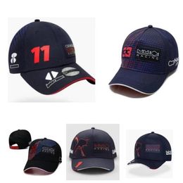 Sombreros para el sol para deportes al aire libre para hombres y mujeres con logotipo bordado completo de F1 Formula One, personalización del mismo estilo 2978