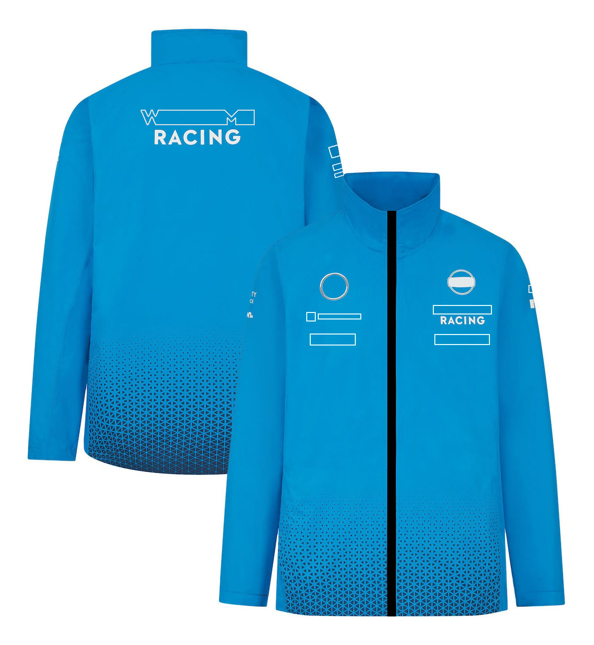 Robe de course de Formule 1 F1 En 2024, le même style de veste de sport soft shell pour les pilotes de la nouvelle saison.