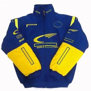 Veste de course de Formule 1 F1 Automne/Hiver Veste de style américain vintage Combinaison de cyclisme de moto Costume de moto Combinaison de baseball Coupe-vent extérieur Racin T2