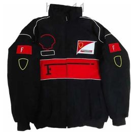 Veste de course de Formule 1 F1 automne-hiver, veste de Style américain Vintage, combinaison de cyclisme de moto, combinaison de Baseball, coupe-vent d'extérieur, Racin ZZ5W