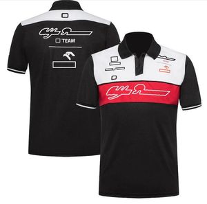 Combinaison polo de course F1 Formula One 2022, nouveau T-shirt à manches courtes avec les mêmes custom238s