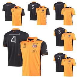 F1 Formula One racing polo suit 2022 summer team T-shirt à manches courtes avec le même custom313z