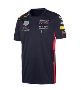 F1 Formula One Racing Suit T-shirt à manches courtes T-shirt Uniforme 2021 T-shirt à col rond décontracté peut être personnalisé avec le même style284Q