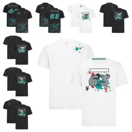 Uniforme de carreras de Fórmula Uno F1, uniforme de equipo, camiseta de manga corta, personalización para hombres